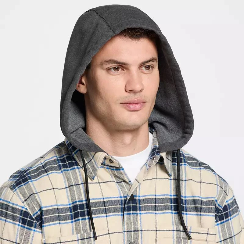 Carhartt Carhartt Men's Flannel Fleece Lined Hooded Shirt Jacket 5