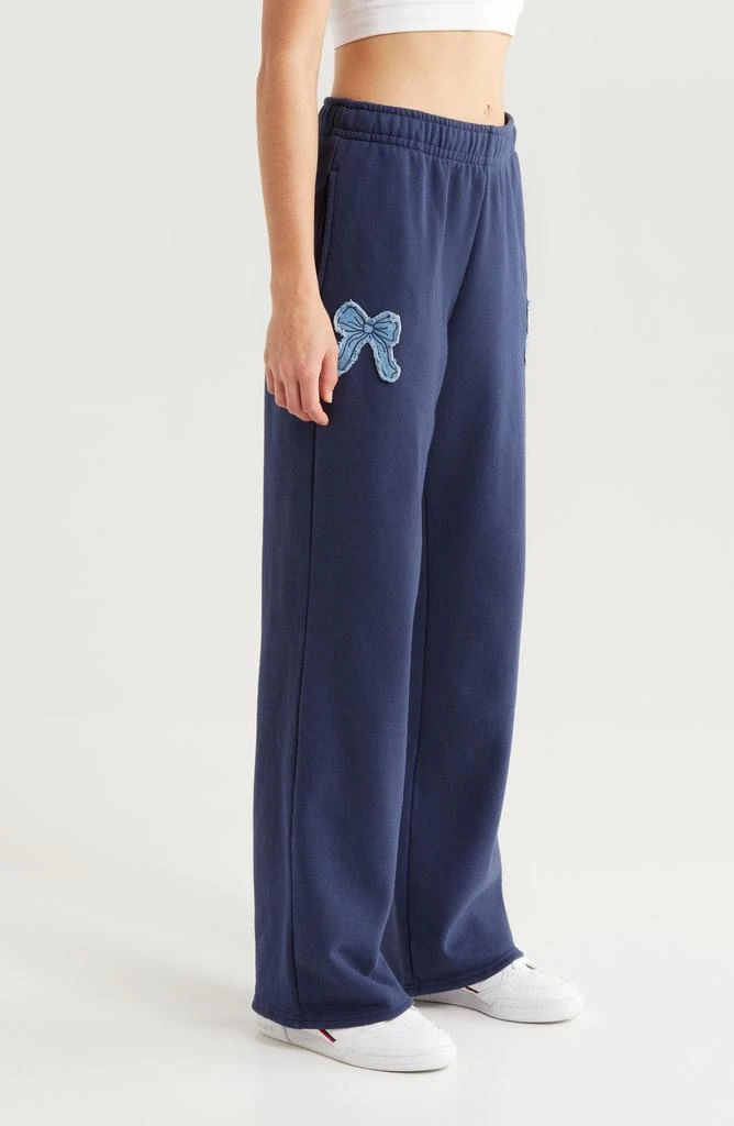 PacSun Denim Applique Baggy Sweatpants 3