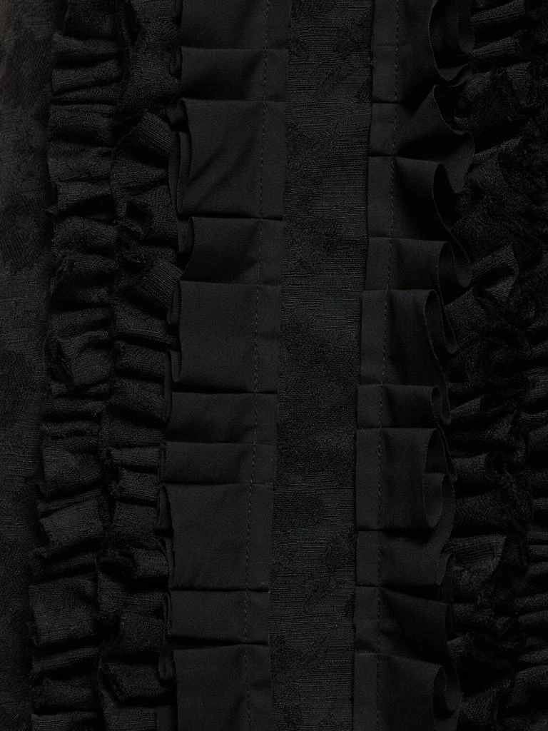 MSGM Ruffled Mini Skirt 4