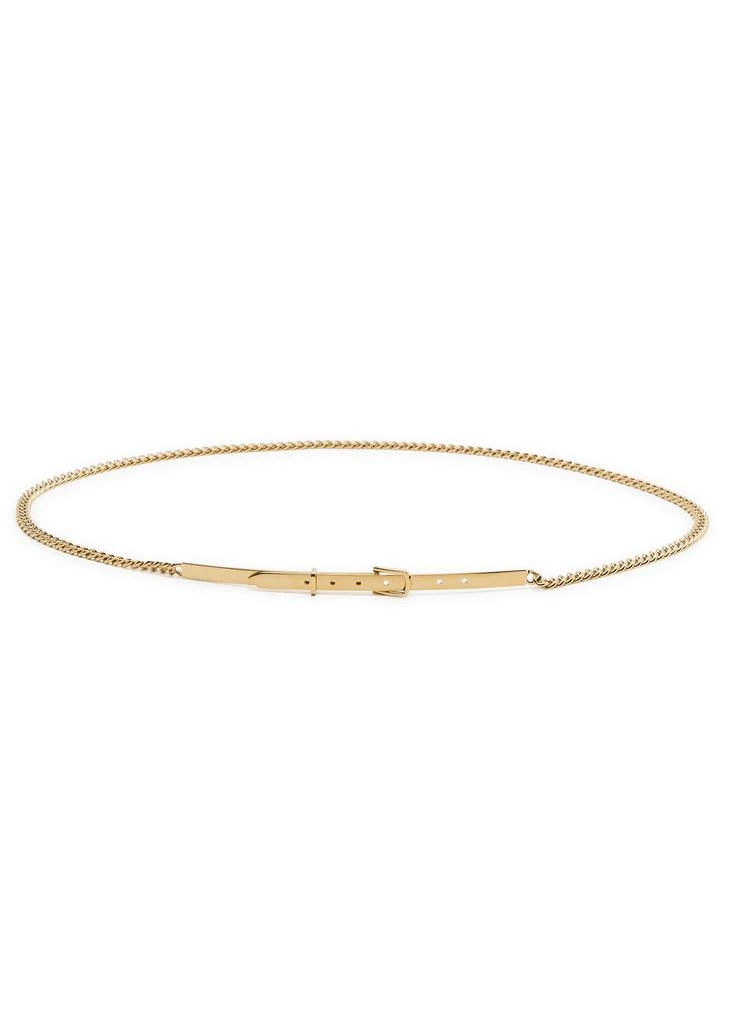 Totême Gold-plated chain belt 1
