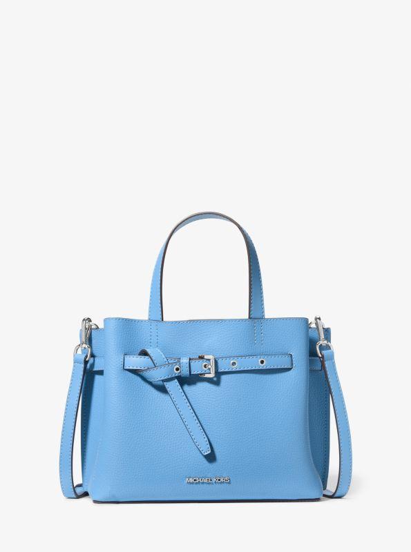 Michael Kors Emilia Small Pebbled Leather Satchel