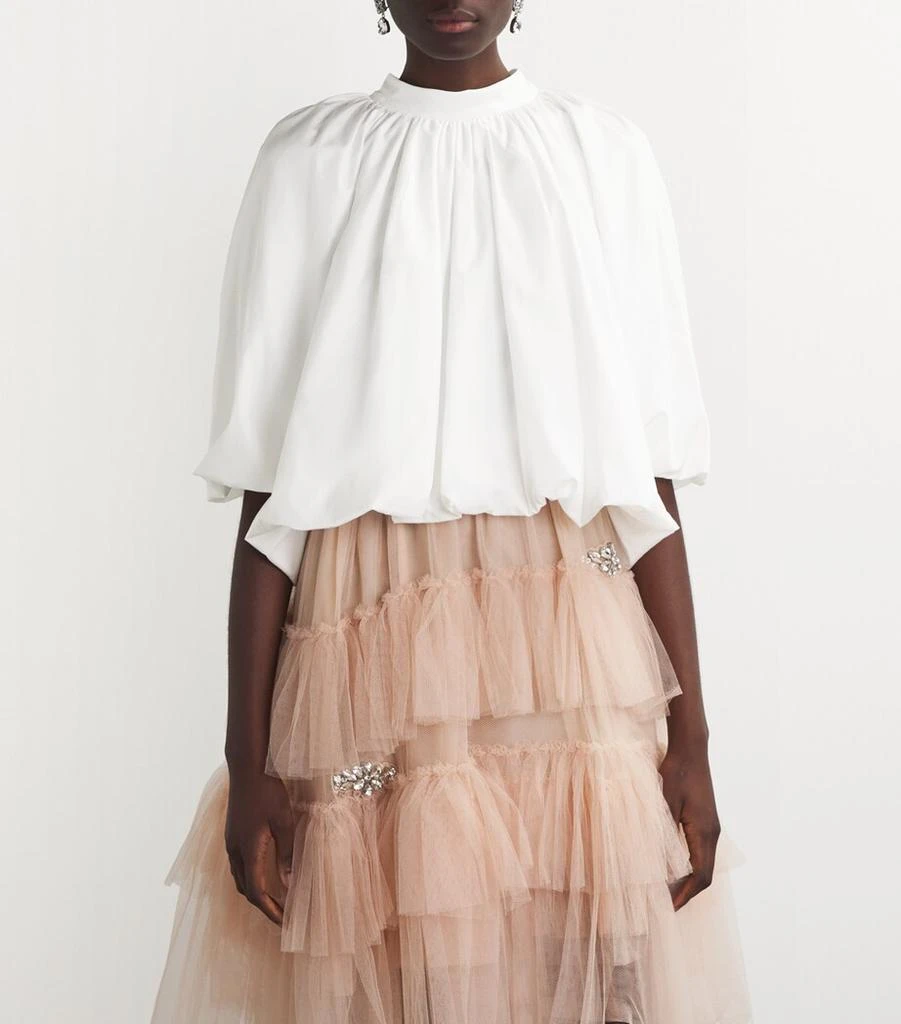 Simone Rocha Back-Bow Balloon Blouse 3