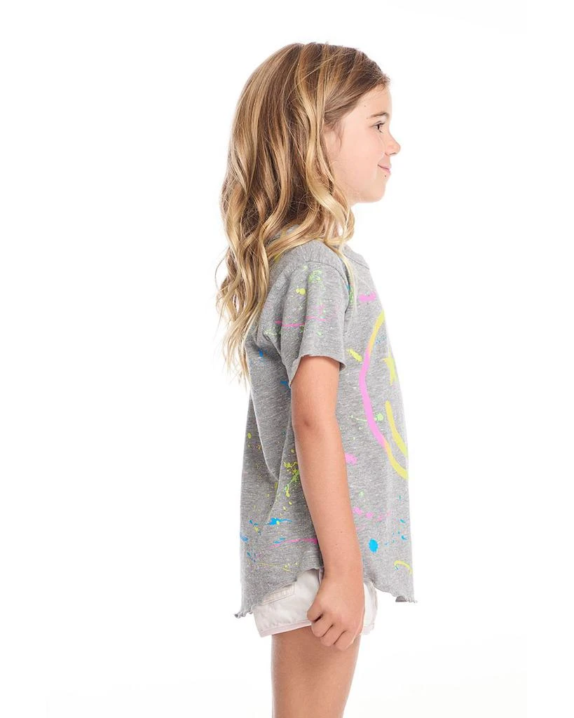 Chaser Girls' Smiley Graphic Tee - Little Kid 3