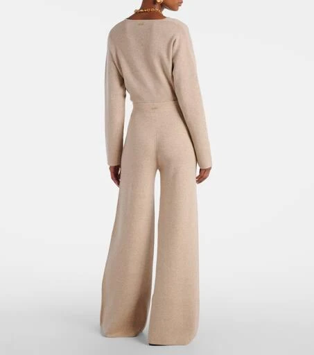 Max Mara Judy wool and cashmere wide-leg pants 3