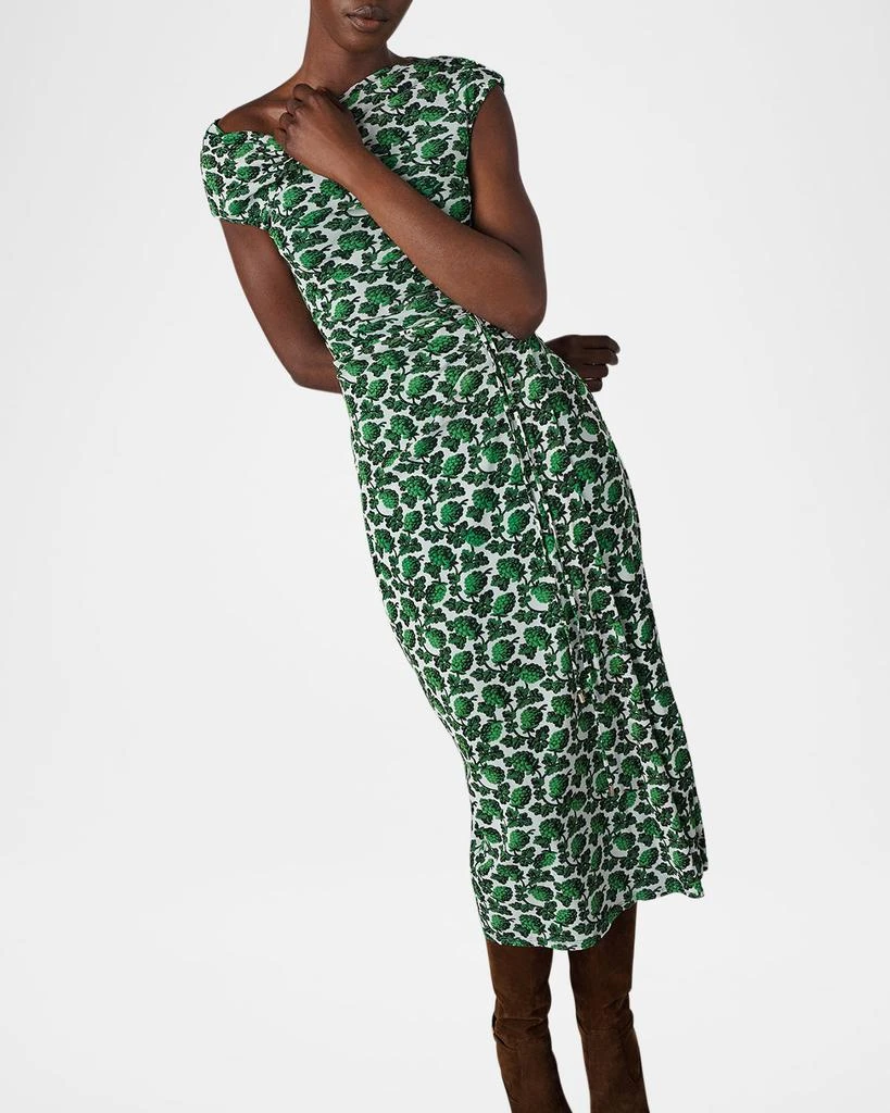 Diane von Furstenberg Wittrock Fruit-Print Bodycon Midi Dress 4