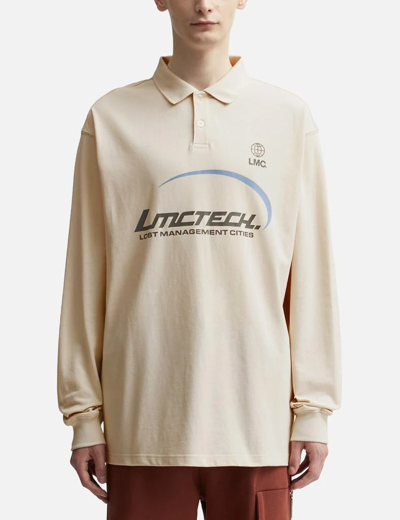 LMC Tech PK Collar Long Sleeve T-shirt 3