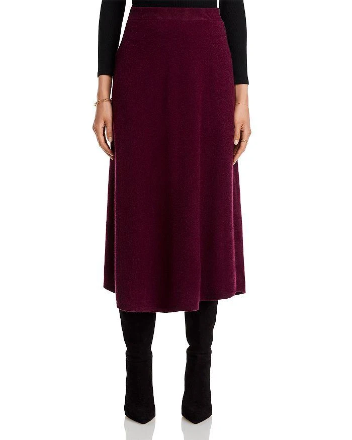 C by Bloomingdale's Cashmere Midi Skirt - Exclusive 6