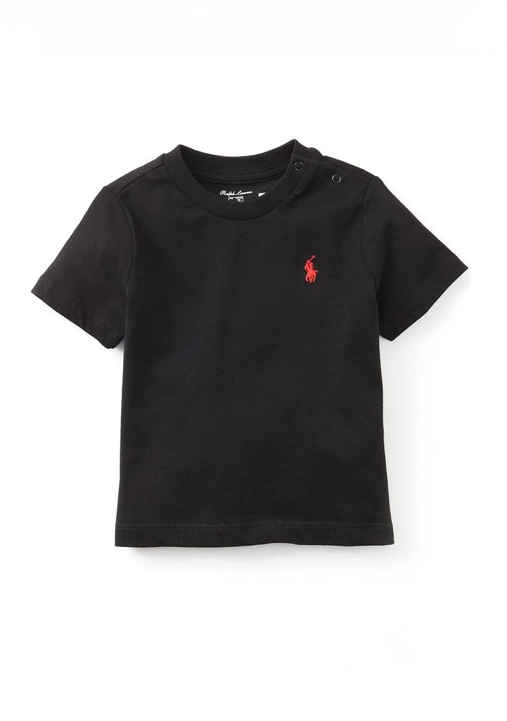 Ralph Lauren Baby Boys Cotton Jersey Crew Neck T-Shirt
