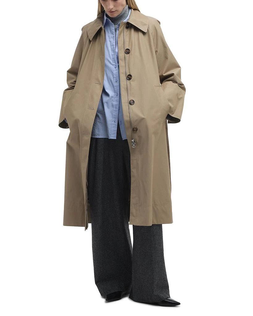Barbour Beatrix Oversized Long Jacket 6