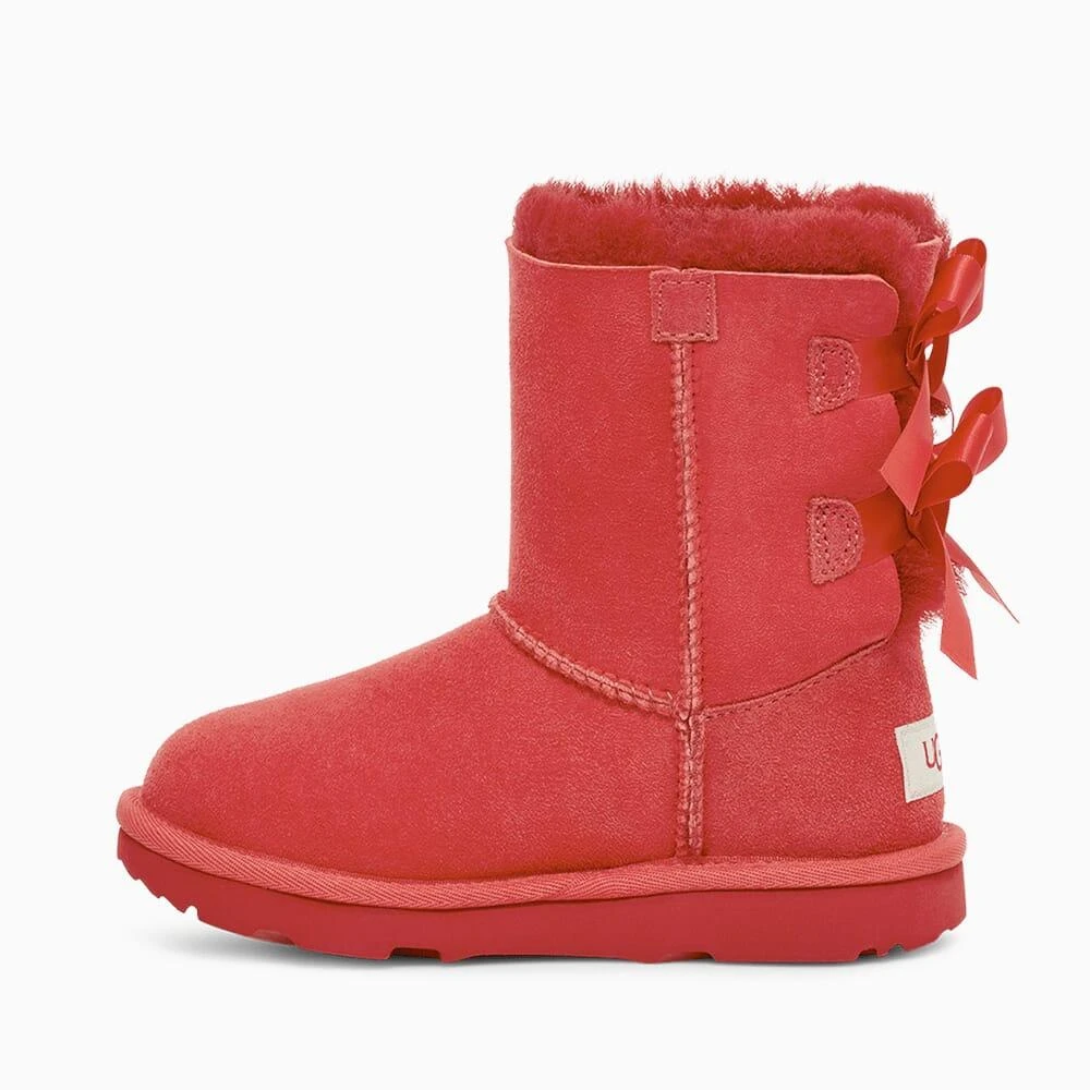 UGG Bailey Bow II Samba Red  1017394T-SBR Toddler 3