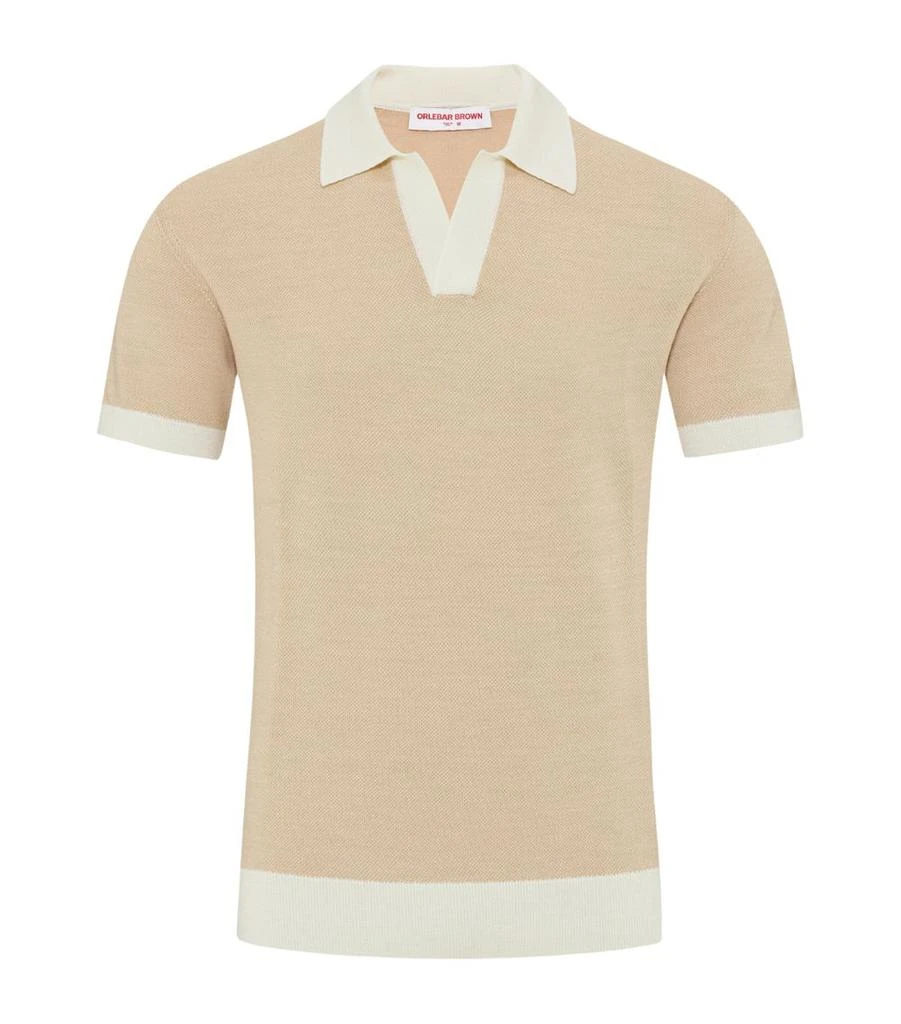 ORLEBAR BROWN Contrast-Trim Horton Polo Shirt 1
