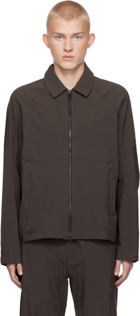 Rapha Brown Men's Riding Jacket