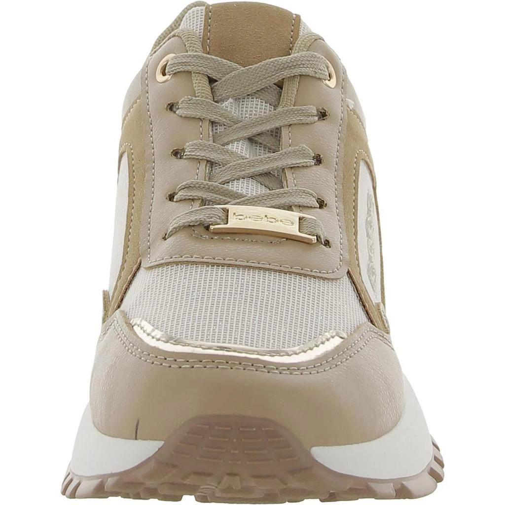 Bebe Niurka Womens Faux Leather Glitter Casual and Fashion Sneakers 2