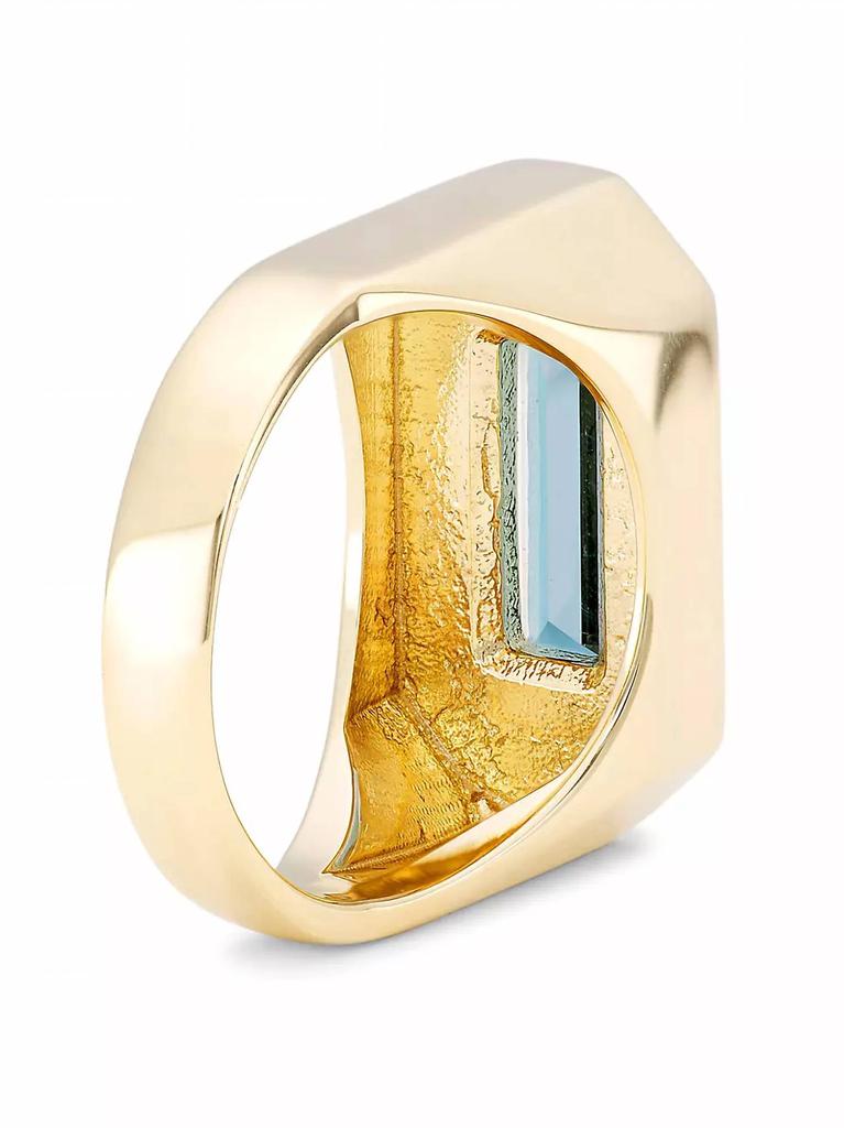 Aliita Aliita - WOMEN'S DECO MAXI BAGUETTE RING