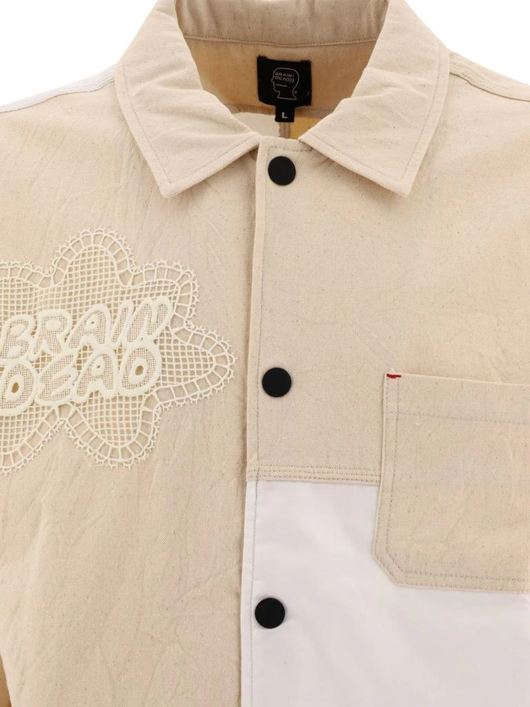 Brain Dead Brain Dead Doily Chore Paneled Jacket 3