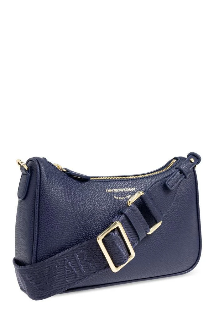 Emporio Armani Emporio Armani Logo Printed Zipped Crossbody Bag 3