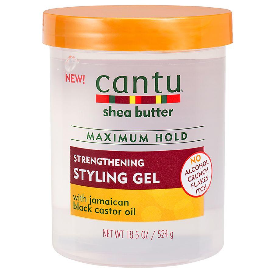cantu Maximum Hold Strengthening Styling Gel with Jamaican Black Castor Oil