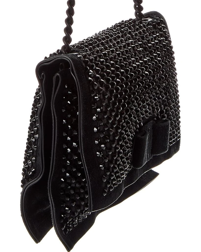 Salvatore Ferragamo Ferragamo Leather 
Suede Shoulder Bag 3