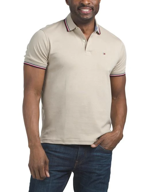 Tommy Hilfiger Richard Tipped Short Sleeve Regular Fit Polo