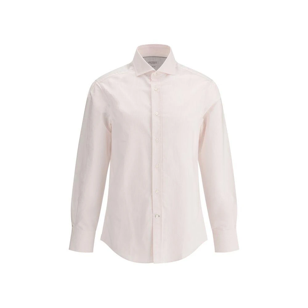 Brunello Cucinelli Striped Men's Shirt 1