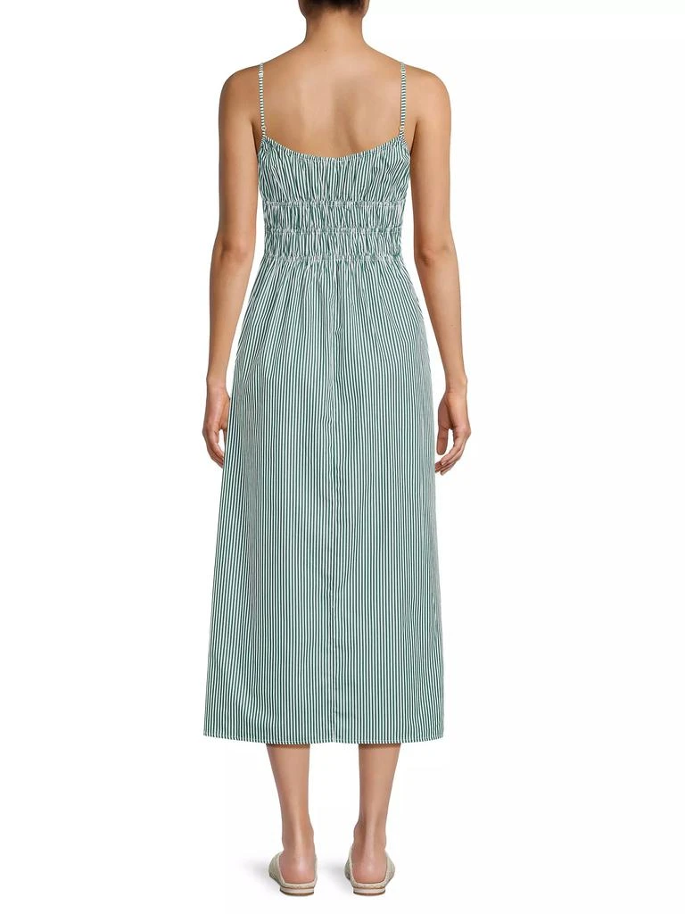 Faithfull the Brand Marianne Cotton A-Line Midi-Dress 5