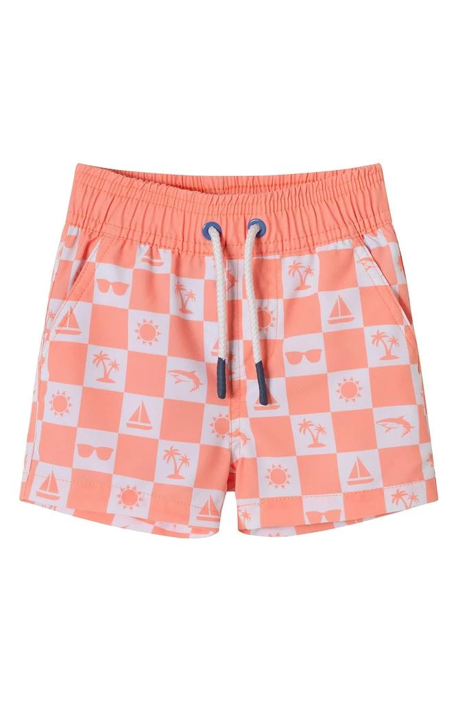 Andy & Evan Long Sleeve Rashguard & Swim Trunks Set 5