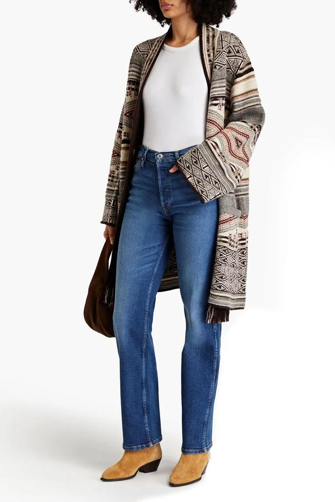 Re/Done 90s high-rise straight-leg jeans 2