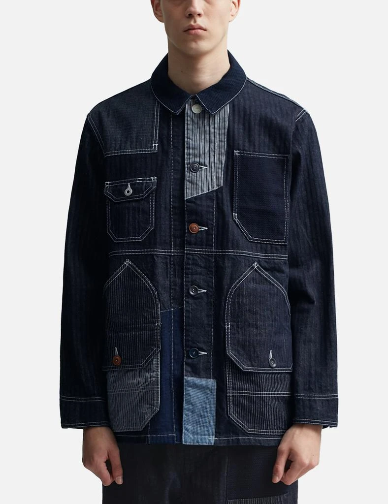 FDMTL COVERALL JACKET RINSE 3