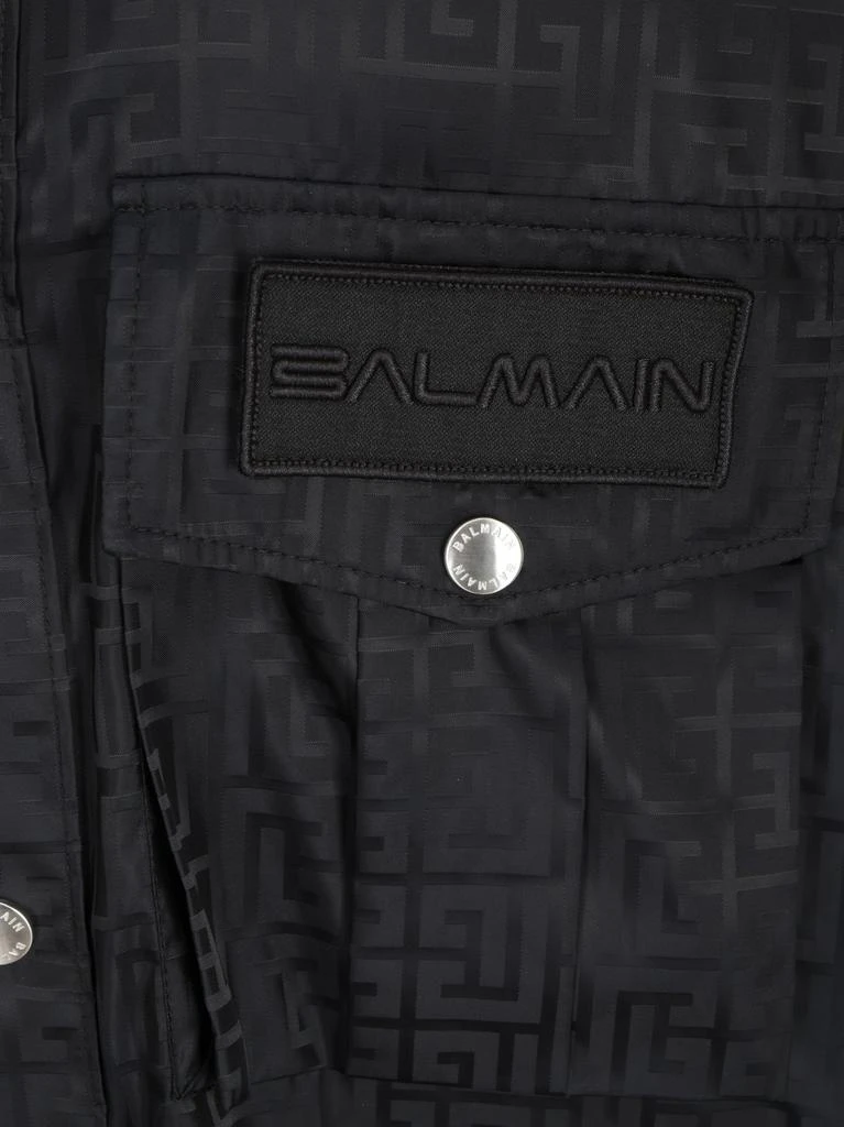 Balmain Monogram Pattern Buttoned Shirt – On Sale Now with Up to 60% ...