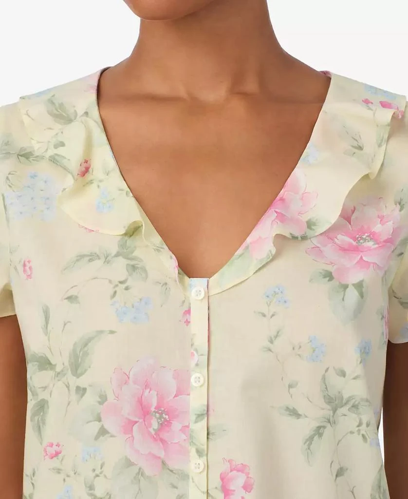 Ralph Lauren Women
s V-Neck Top and Ankle Pant Pajama Set 2