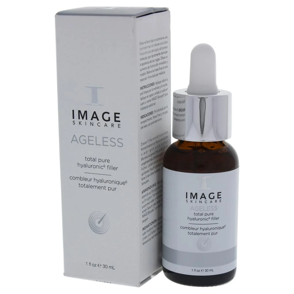 IMAGE Ageless Total Pure Hyaluronic Filler by  for Unisex - 1 oz Moisturizer 4