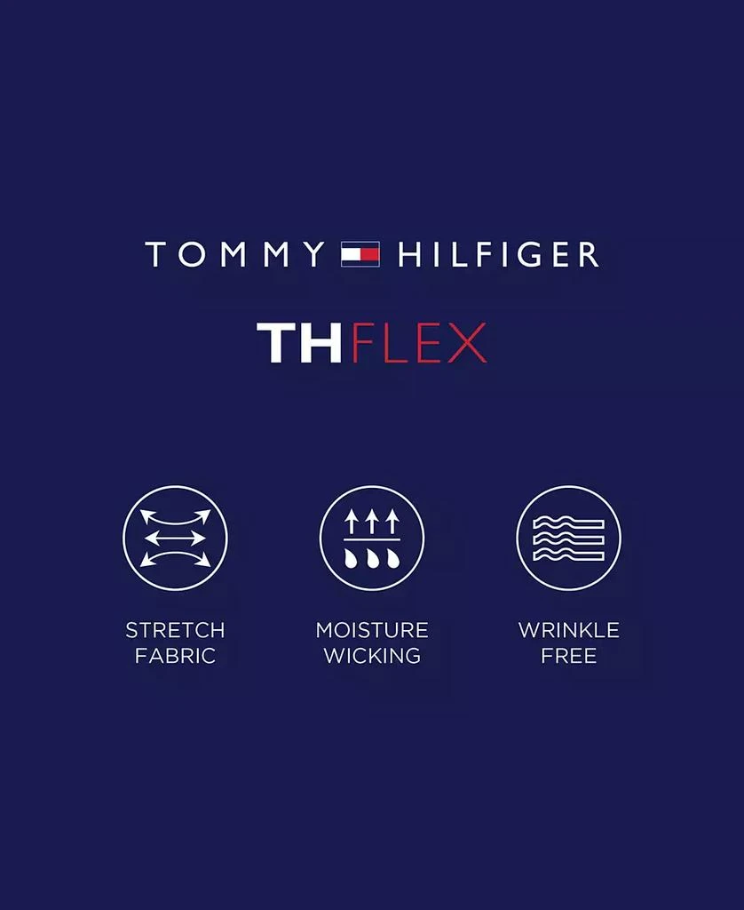 Tommy Hilfiger Men Slim Fit TH Flex Essentials Stretch Dress Shirt 4