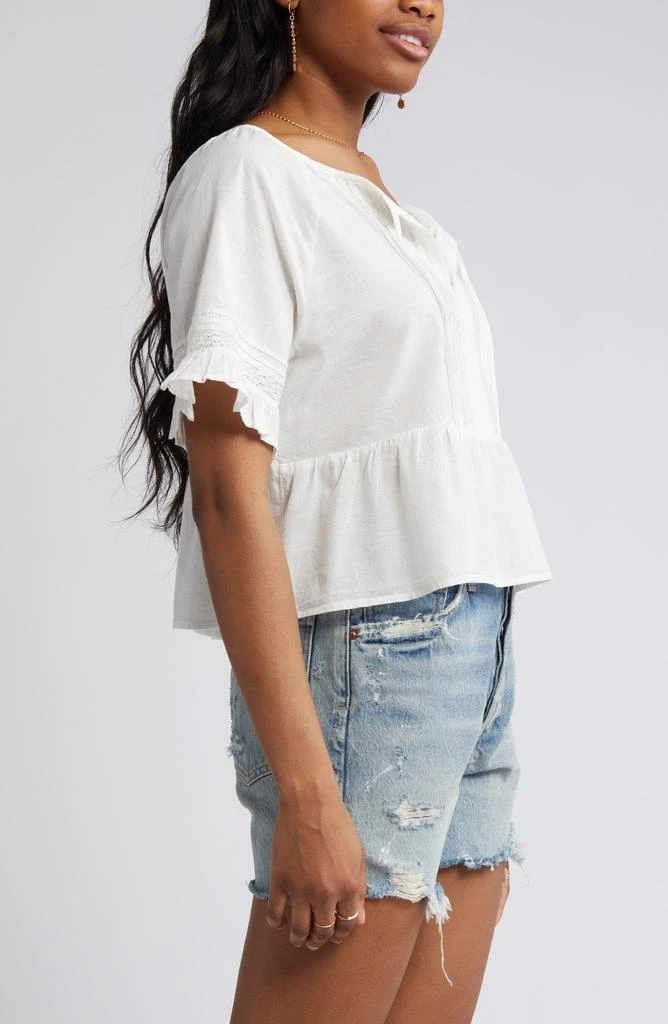 BP. Lace Trim Cotton Top 10