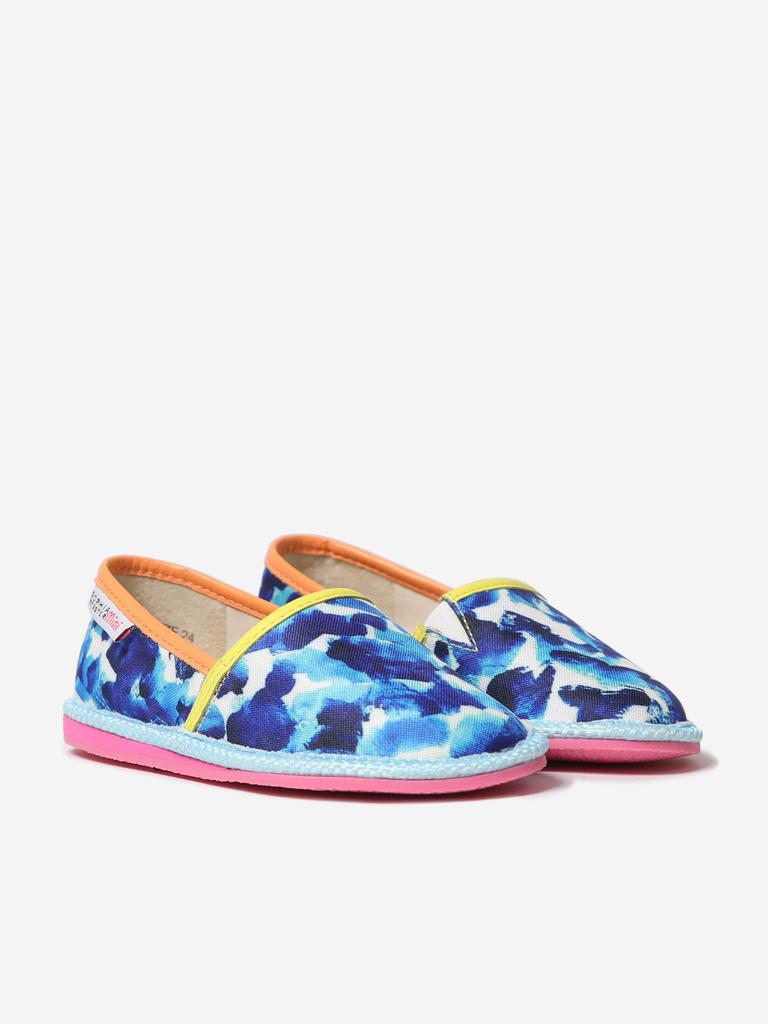 Sophia Webster Ocean Print Espadrilles