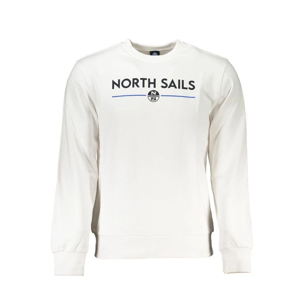 North Sails White Cotton Sweater 1