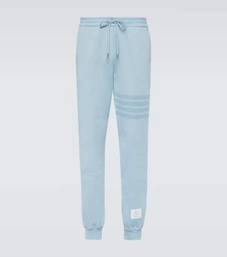 Thom Browne 4-Bar cotton jersey sweatpants 1