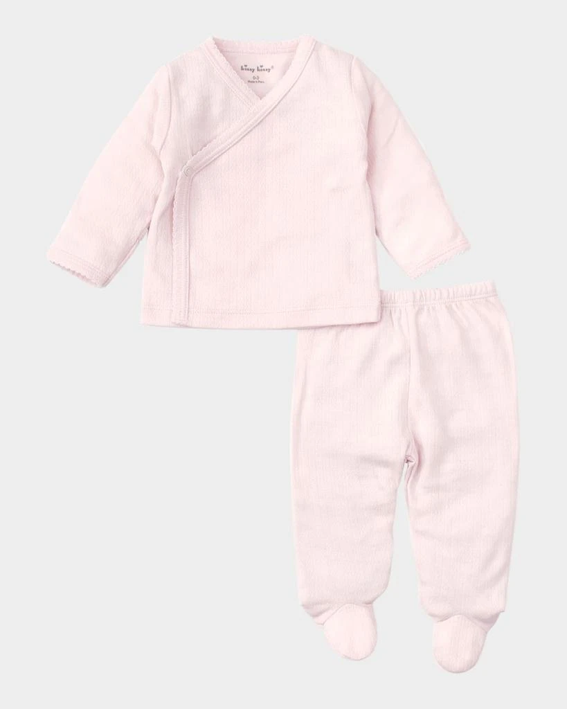 Kissy Kissy Girl's Three-Piece Take Me Home Set, Size Newborn-6M 4