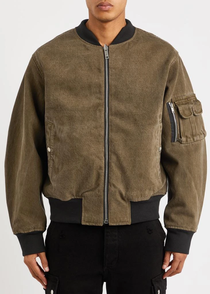 Givenchy Reversible denim bomber jacket 2
