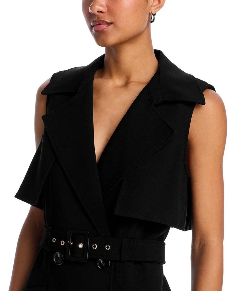 French Connection Azra Sleeveless Trench Dress 2