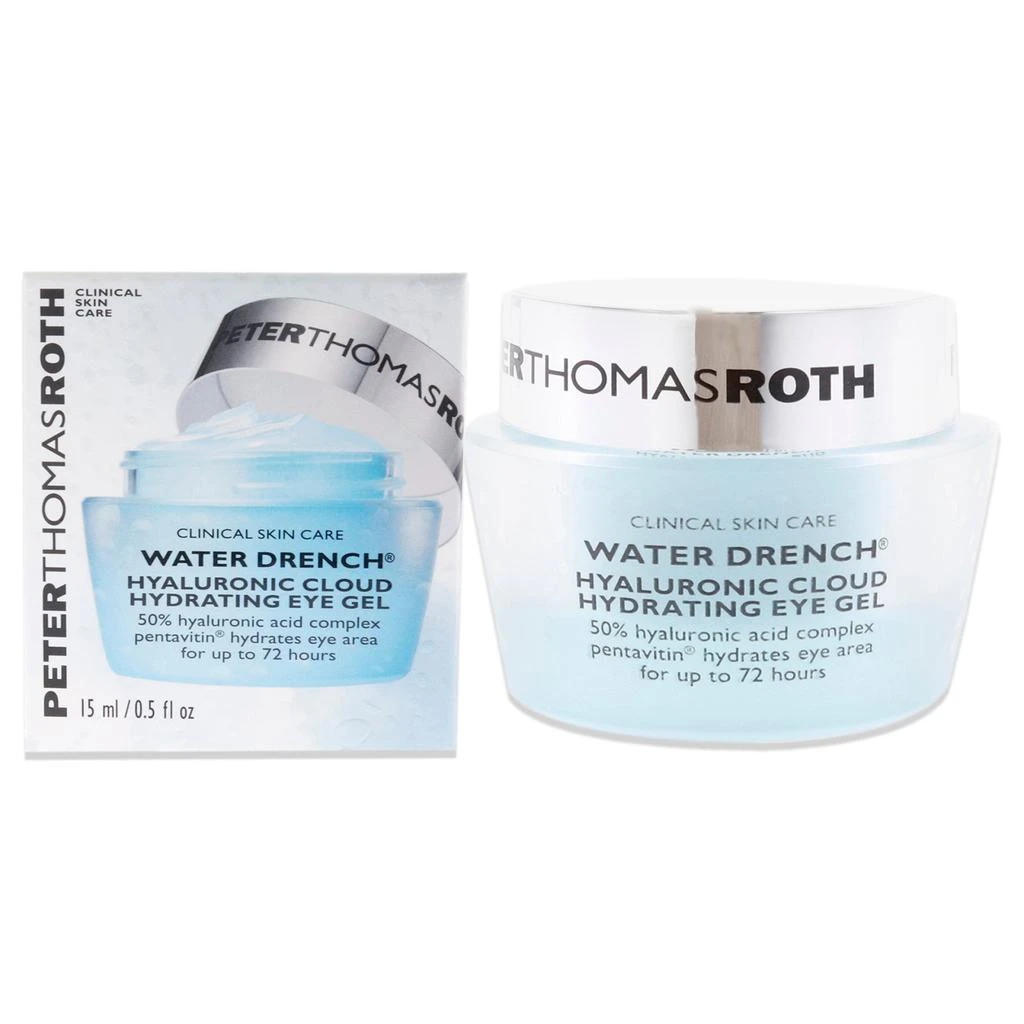 Peter Thomas Roth Water Drench Hyaluronic Cloud Hydrating Eye Gel by  for Unisex - 0.5 oz Gel 1