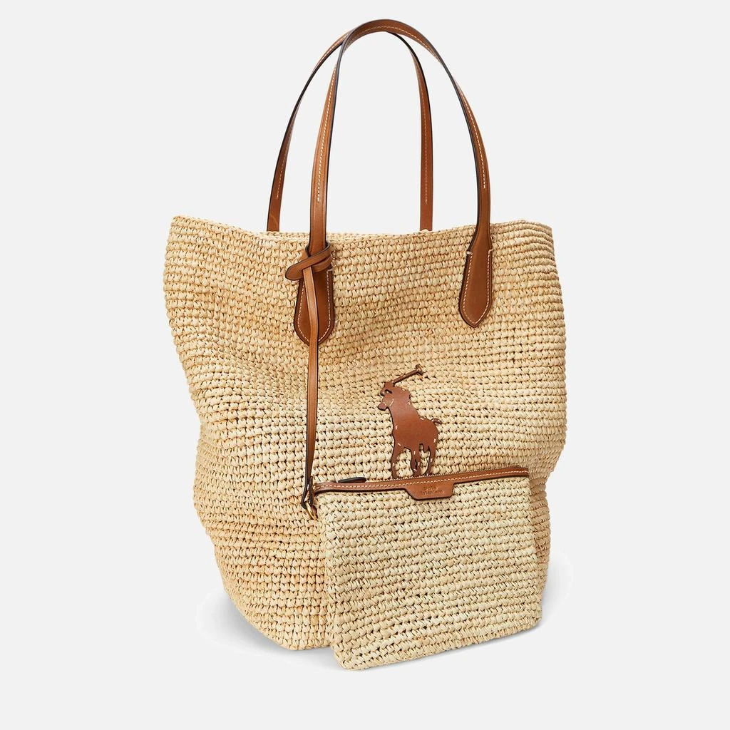 Ralph Lauren Polo Ralph Lauren North South Raffia Bag 4