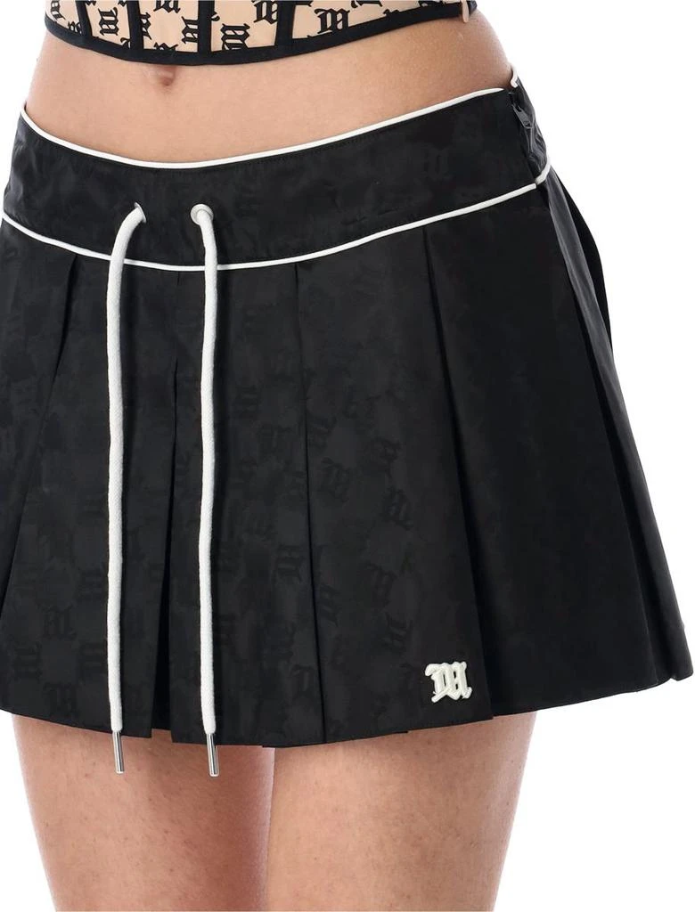 Misbhv Misbhv Monogram Nylon Mini Skirt 3