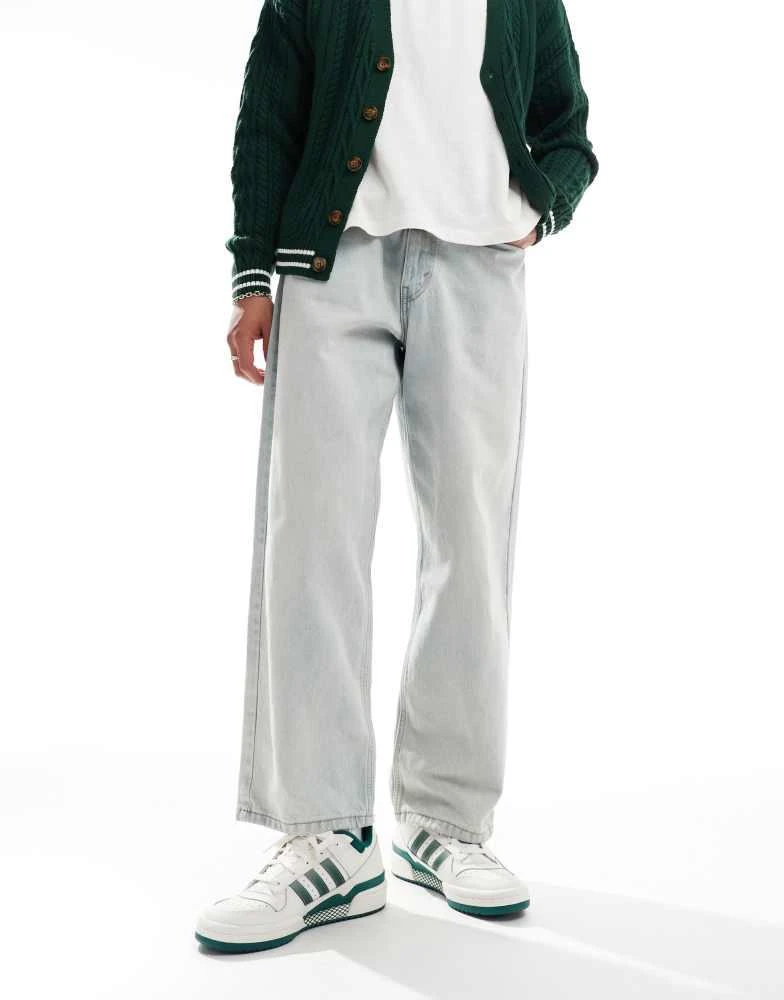 Adidas adidas Originals Forum Low CL trainers in white 3