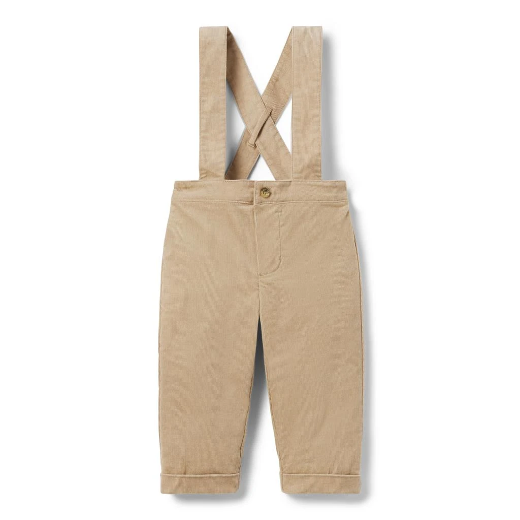 Janie and Jack Corduroy Suspender Pants (Infant) 1