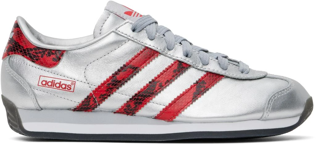 adidas gazelle silver green womens adidas Country II Shoes Cloud White 13 main image 0