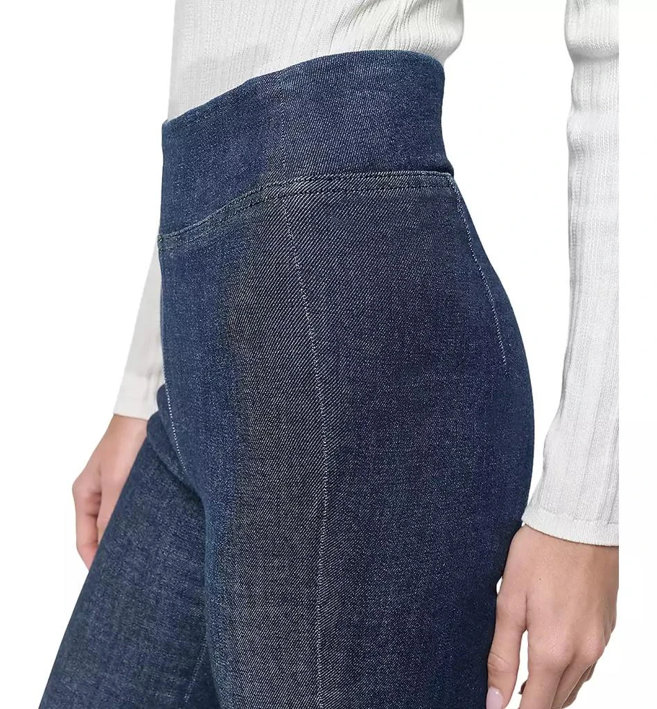 DKNY Women's High-Rise Pull-On Flare Jeans 5