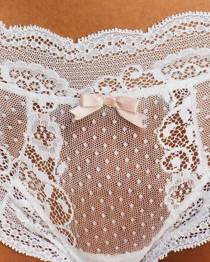 Eberjey Anouk Lace Swiss-Dot Thong 4