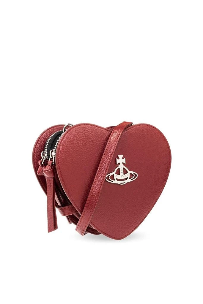 Vivienne Westwood Louise Heart Orb Plaque Shoulder Bag 3