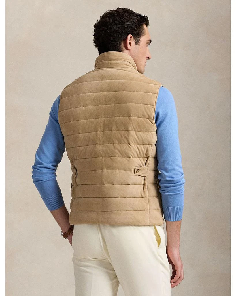 Ralph Lauren Quilted Suede Vest 3