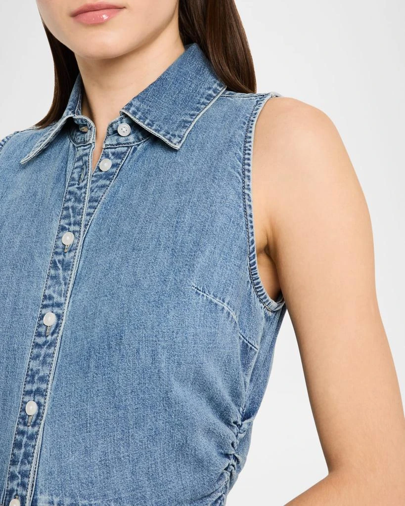 Fuller Sleeveless Denim Midi Dress  On Sale Now with Up to 50% Off |  Discover Exclusive Deals & Savings at BeyondStyle  Authentic VERONICA BEARD  Women|women's clothing|women|dresses with Limited-Time Discounts, Free